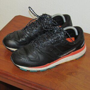 Saucony Azura ST S70644-1 Black Running Shoes Men's size 9 Athletic Sneakers